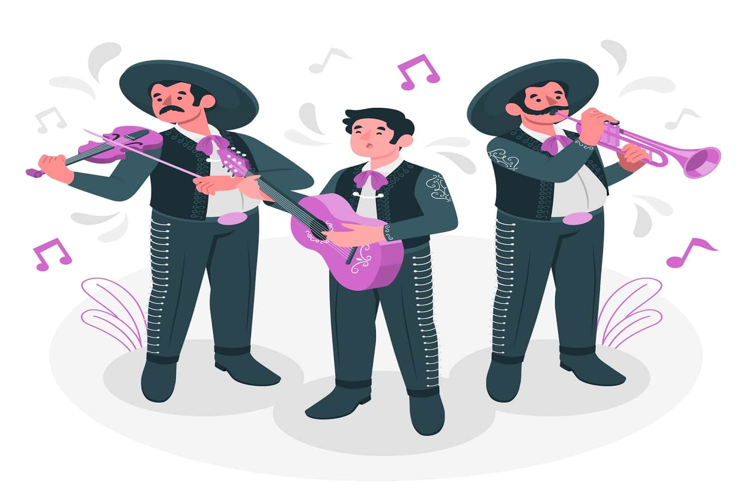 ¿Cuántas canciones puede tocar un mariachi en una hora?